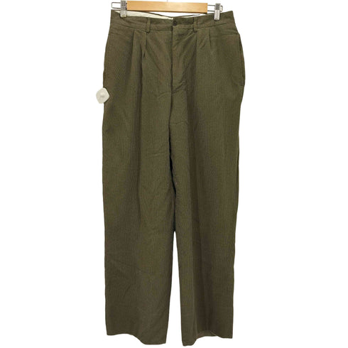 ジョルジオアルマーニ Giorgio Armani 80S イタリア製 レーヨン シルク混 2タック スラックス レディース EUR:48