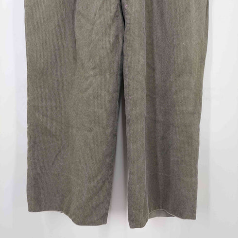 ジョルジオアルマーニ Giorgio Armani 80S イタリア製 レーヨン シルク混 2タック スラックス レディース EUR:48
