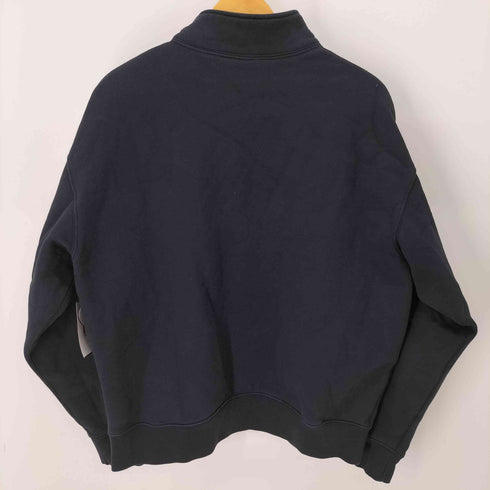 ナイキ NIKE SOLO SWSH HW BB QZ TOP スウォッシュロゴ刺繍ハーフジップスウェットプルオーバー メンズ JPN:XL