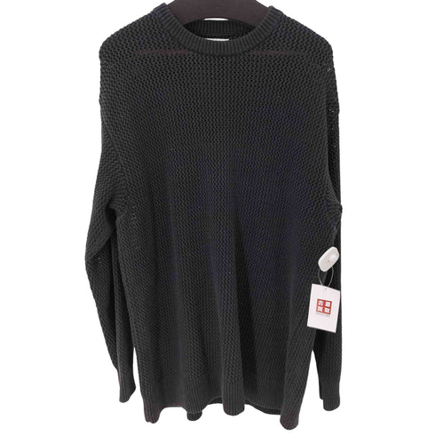 ザラ ZARA コットンニットセーター メンズ import:L