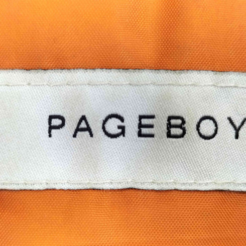ページボーイ PAGEBOY MA-1 中綿ブルゾン メンズ FREE