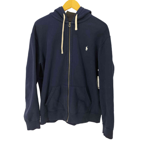 ポロラルフローレン POLO RALPH LAUREN スモールポニー刺繍ジップアップスウェットパーカー メンズ import:XL