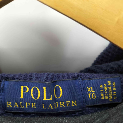 ポロラルフローレン POLO RALPH LAUREN スモールポニー刺繍ジップアップスウェットパーカー メンズ import:XL