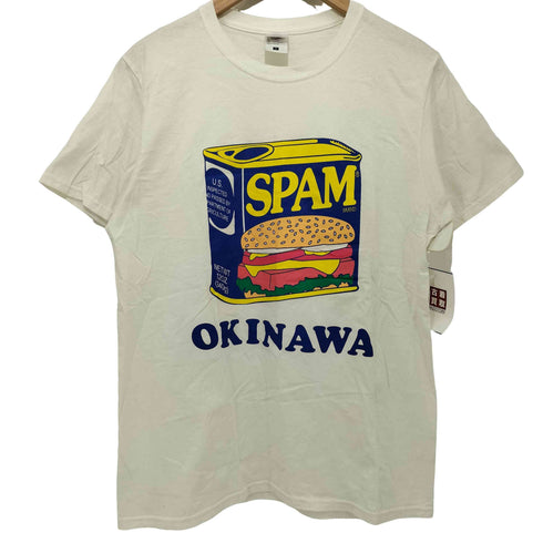 フルーツオブザルーム FRUIT OF THE LOOM 前面プリント クルーネックTシャツ メンズ M