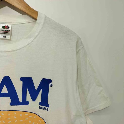 フルーツオブザルーム FRUIT OF THE LOOM 前面プリント クルーネックTシャツ メンズ L