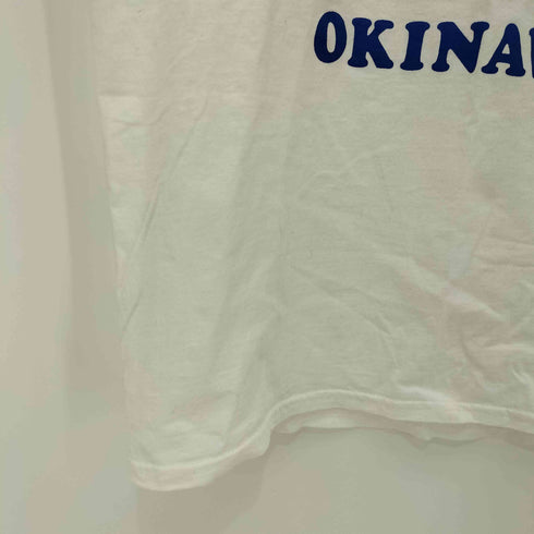 フルーツオブザルーム FRUIT OF THE LOOM 前面プリント クルーネックTシャツ メンズ L