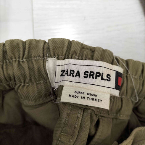 ザラ ZARA SRPLS ツイル ワイド バギー カーゴ パンツ メンズ 38