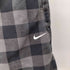 ナイキ NIKE スウォッシュロゴ刺繍チェックショートパンツ メンズ JPN:L