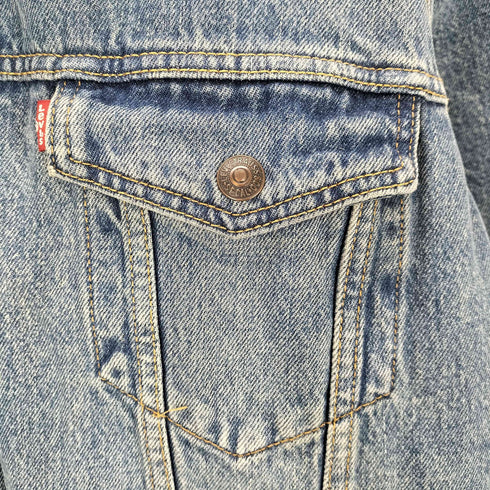 リーバイス Levis 裏地ボア デニムトラッカージャケット メンズ JPN:XXL