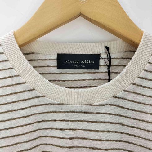 ROBELTO COLLINA グラデーション ボーダー柄クルーネックTシャツ メンズ 48