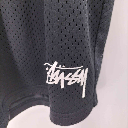 ステューシー Stussy ポイントストックロゴプリントメッシュショートパンツ メンズ JPN:M