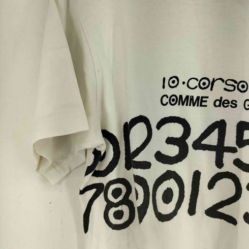 コムデギャルソン COMME des GARCONS 10 corso como ロゴプリント S/S Tシャツ レディース JPN:M