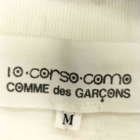 コムデギャルソン COMME des GARCONS 10 corso como ロゴプリント S/S Tシャツ レディース JPN:M