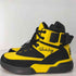 PATRICK EWING 33 HI ブラック/ダンデライオン ハイカットスニーカー バッシュ メンズ EUR:44