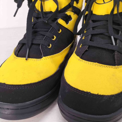 PATRICK EWING 33 HI ブラック/ダンデライオン ハイカットスニーカー バッシュ メンズ EUR:44
