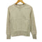 GREENWICH SPORTSWEAR カナダ製 前V REVERSE WEAVE Crew Neck Sweat Shirt リバースウィーブ クルーネック スウェット シャツ レディース import:XS