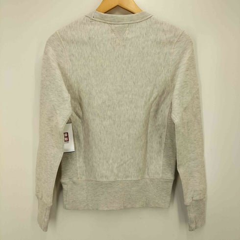 GREENWICH SPORTSWEAR カナダ製 前V REVERSE WEAVE Crew Neck Sweat Shirt リバースウィーブ クルーネック スウェット シャツ レディース import:XS