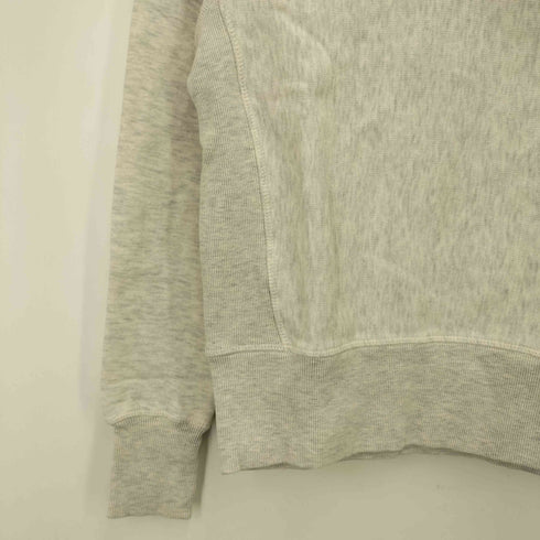 GREENWICH SPORTSWEAR カナダ製 前V REVERSE WEAVE Crew Neck Sweat Shirt リバースウィーブ クルーネック スウェット シャツ レディース import:XS