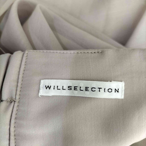 ウィルセレクション WILLSELECTION オーガンジーフレアスカート レディース FREE