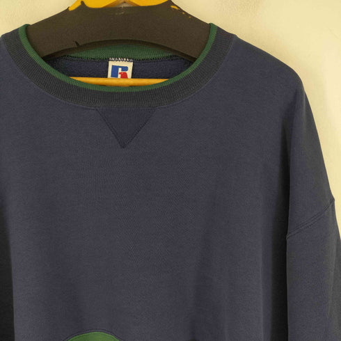 ラッセルアスレチック RUSSELL ATHLETIC 90S MADE IN USA バイカラー スウェット メンズ JPN:XXL