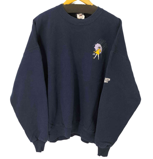 ジャージーズ JERZEES 90-00S morton salt フロントプリントクルーネックスウェット メンズ 2XL