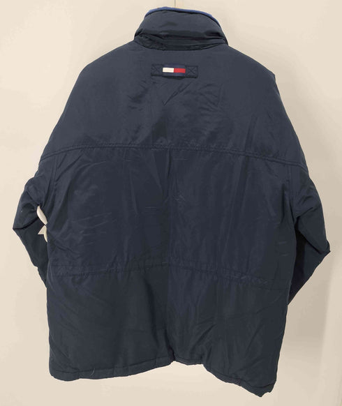 トミーヒルフィガー TOMMY HILFIGER 90S フロントデザインダウンジャケット メンズ import:M