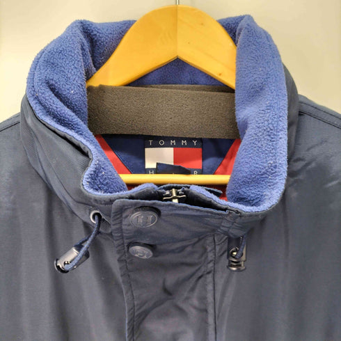 トミーヒルフィガー TOMMY HILFIGER 90S フロントデザインダウンジャケット メンズ import:M