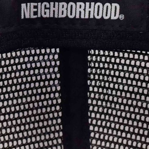 ネイバーフッド NEIGHBORHOOD 23SS ロゴプリント メッシュキャップ メンズ FREE