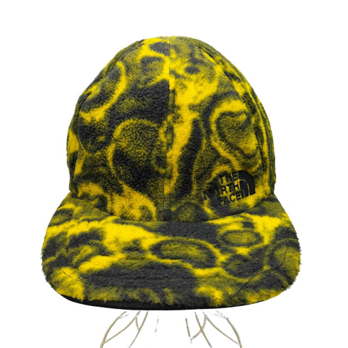 ザノースフェイス THE NORTH FACE 94 Rage Reverse Fleece Cap Leopard Yellow Black レイジ リバース フリース キャップ レオパード メンズ ONE SIZE