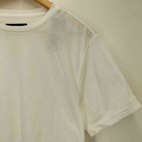 ランバンコレクション LANVIN COLLECTION クルーネック S/S コットンニット レディース import:L