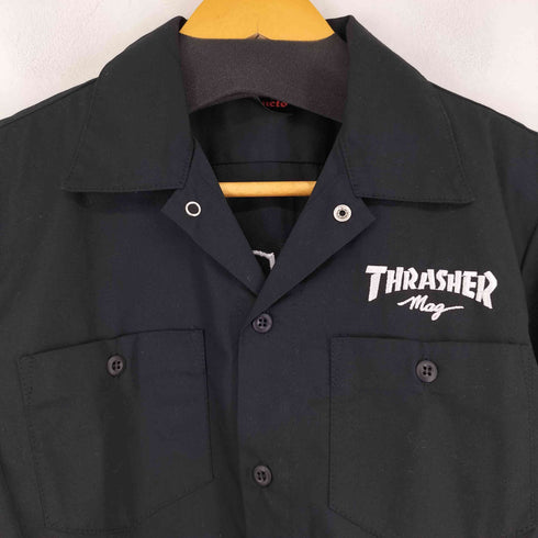 スラッシャー THRASHER 刺繍 L/S シャツ メンズ JPN:S