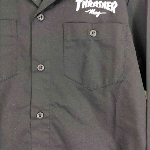スラッシャー THRASHER 刺繍 L/S シャツ メンズ JPN:S