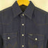 ラングラー Wrangler 90S 紺タグ ウェスタンデニムシャツ メンズ JPN:L