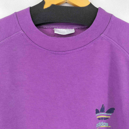 アディダス adidas 80S 銀タグ ラグランスリーブスウェット メンズ