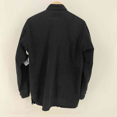 リーバイス Levis ブラック モールスキンシャツ メンズ import:S