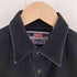 リーバイス Levis ブラック モールスキンシャツ メンズ import:S