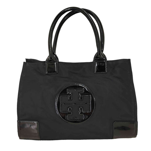 トリーバーチ TORY BURCH ナイロンエナメルトートバッグ レディース