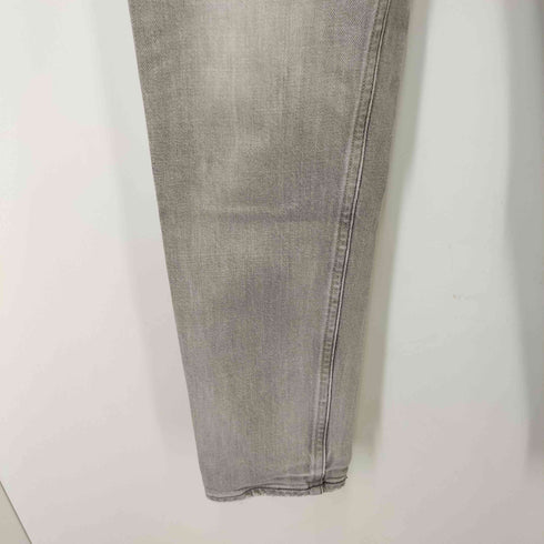 アッパーハイツ upper hights THE STELLA ユーズド加工 ストレッチスリムテーパードデニムパンツ レディース US:24