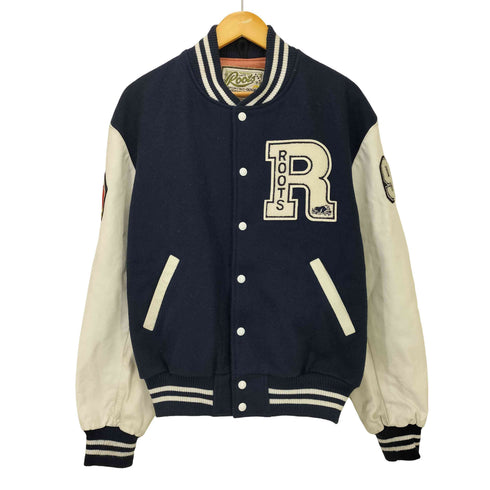 ルーツ Roots ワッペンロゴ スタジャン メンズ import:L