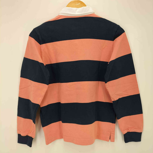 カンタベリー CANTERBURY ロゴ刺繍 ラガーシャツ レディース 160