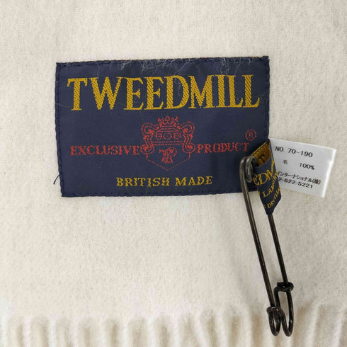 ツイードミル TWEEDMILL ウールマフラー  レディース ONE SIZE