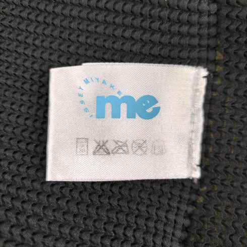 ミー イッセイミヤケ me ISSEY MIYAKE 22aw 総柄 ワッフルプリーツカットソー レディース