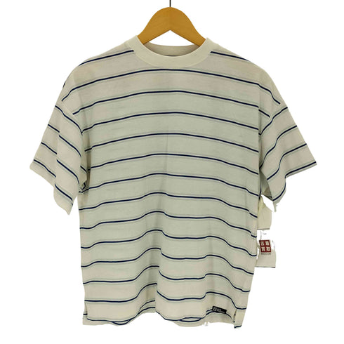 ジャックウルフスキン JACK WOLFSKIN クルーネックボーダーTシャツ レディース import:M