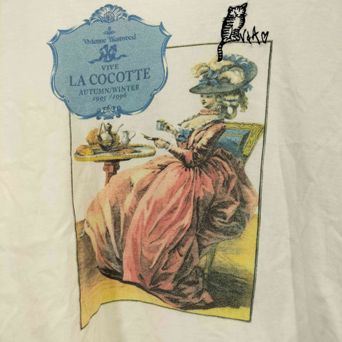 ヴィヴィアンウエストウッド Vivienne Westwood Andreas Kronthaler LA COCOTTE S/S TEE レディース import:S