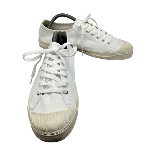 ポロラルフローレン POLO RALPH LAUREN ESSENCE 100 キャンパス キャップトゥ スニーカー メンズ US:9.5