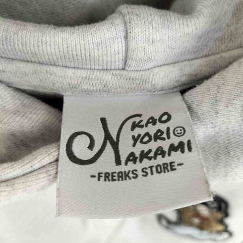 フリークスストア FREAKS STORE KAOYORINAKAMI PUNCH BOY HOODIE メンズ JPN:L