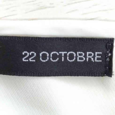 ヴァンドゥオクトーブル 22 OCTOBRE フレアスリーブブラウス レディース JPN:36