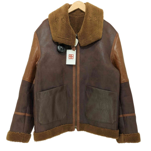アダムエロペ Adam et Rope WILD LIFE TAILOR エコファーTYPE D-1 ブルゾン メンズ import:M