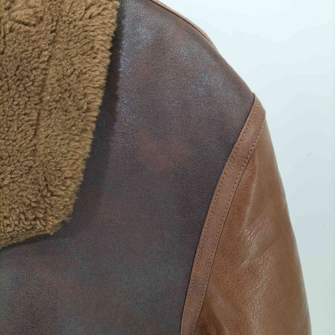アダムエロペ Adam et Rope WILD LIFE TAILOR エコファーTYPE D-1 ブルゾン メンズ import:M