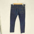 ランバンオンブルー LANVIN en Bleu 革パッチ コインポケット インディゴ テーパード デニム パンツ メンズ 48